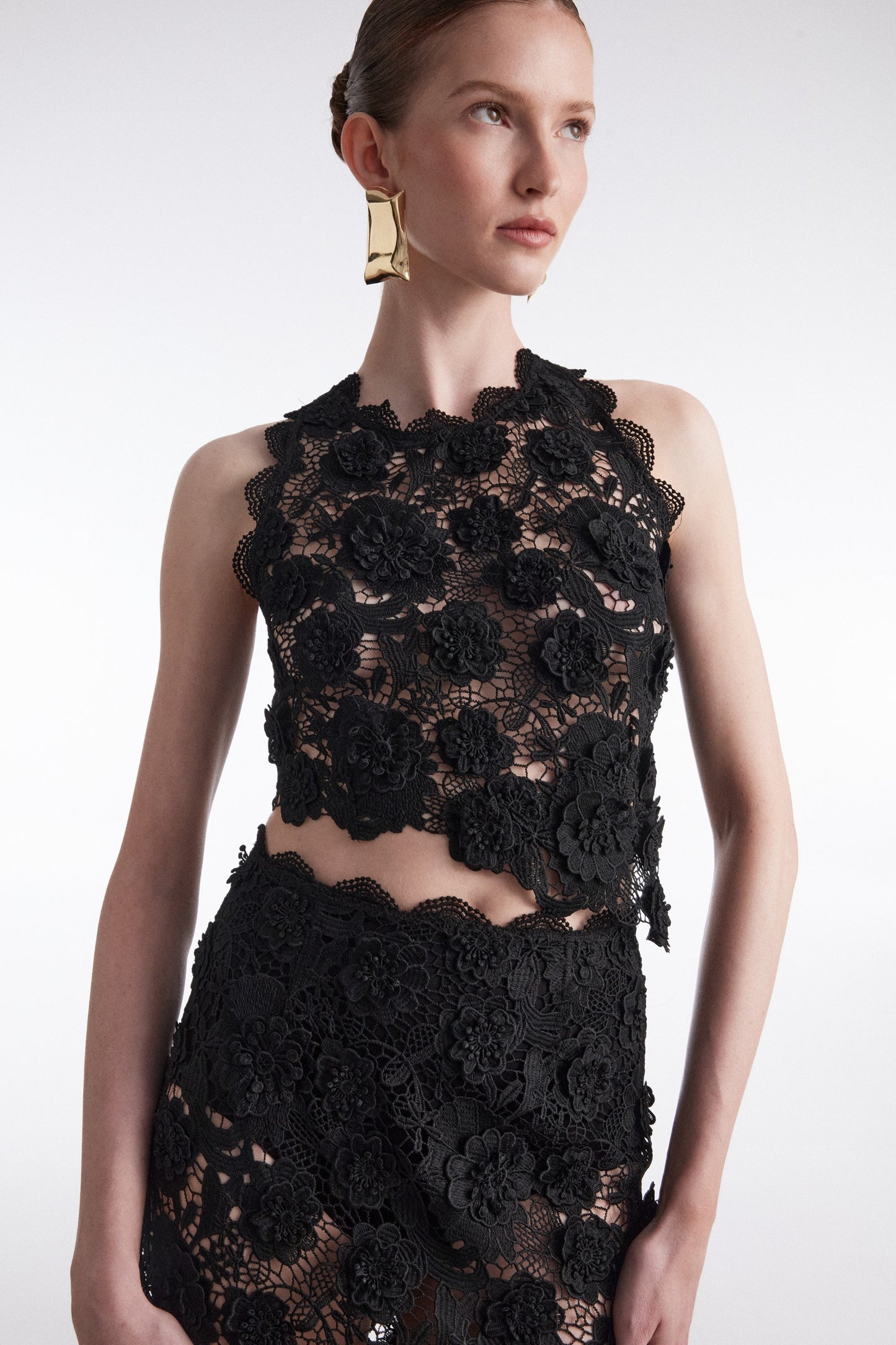 CHARLOTTE TOP BLACK