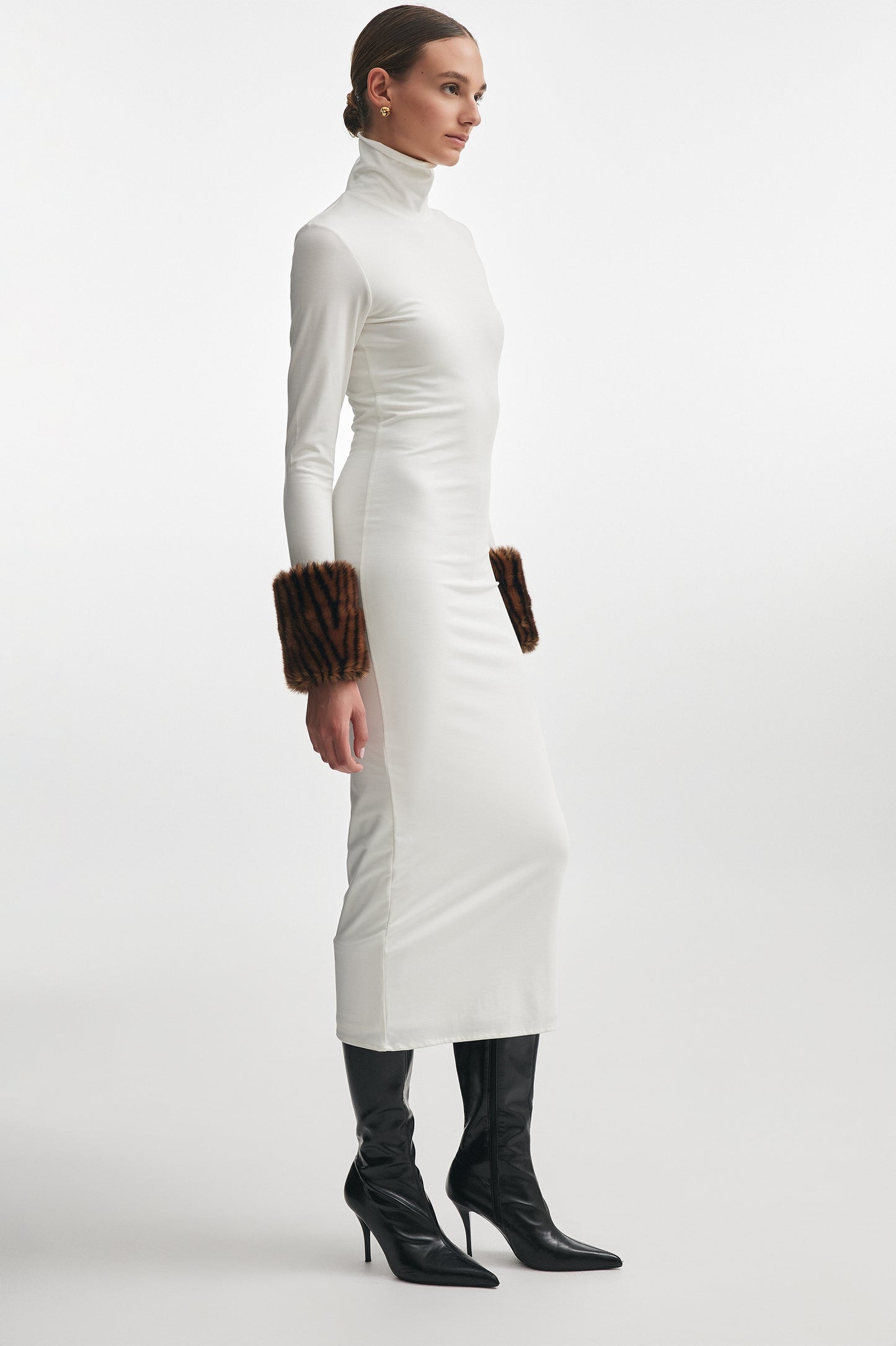 FRAN MAXI DRESS OFFWHITE