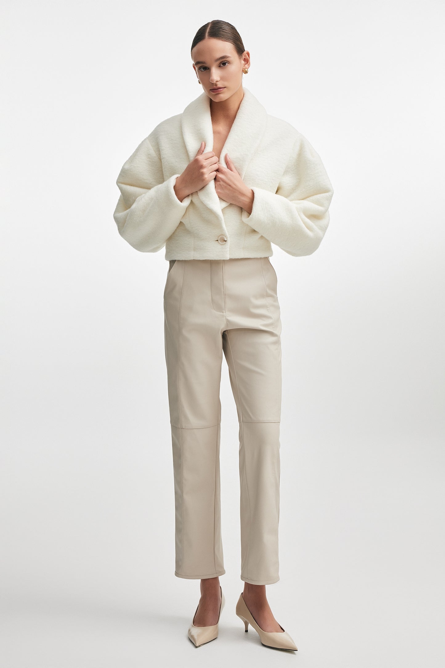 WALKMAN TROUSERS LIGHT BEIGE