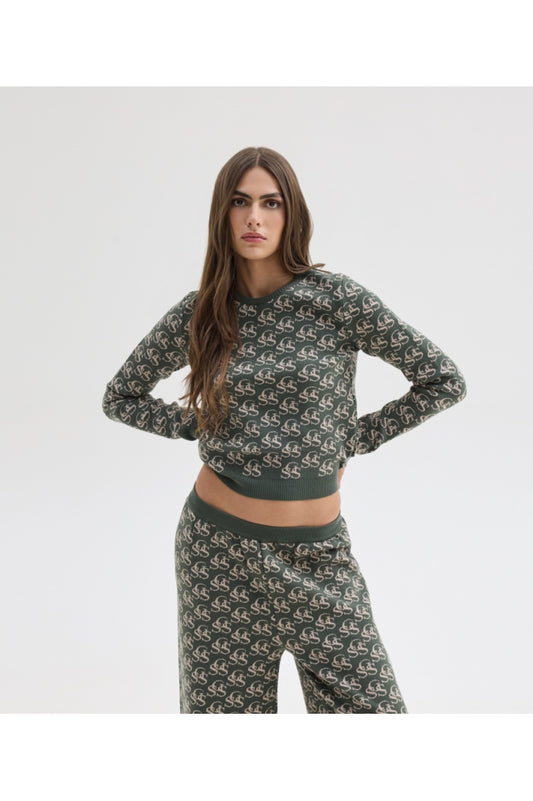 NANCY KNIT TOP KHAKI