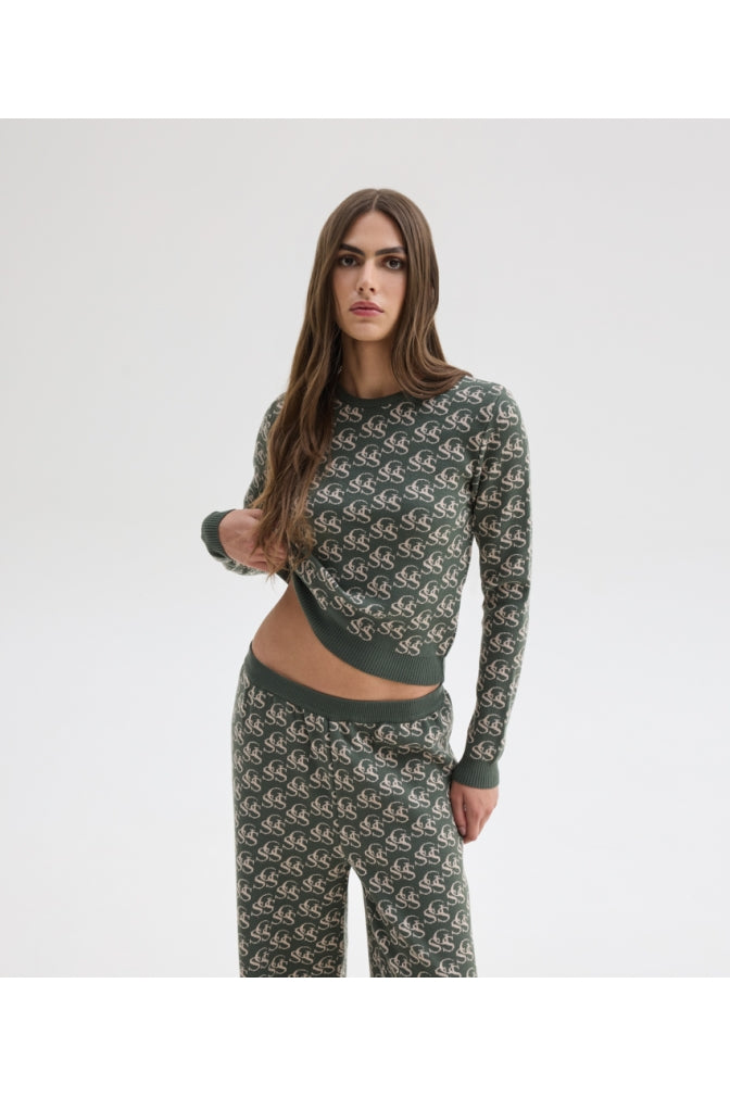 NANCY KNIT TOP KHAKI