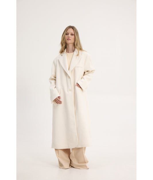 NORA COAT OFF WHITE