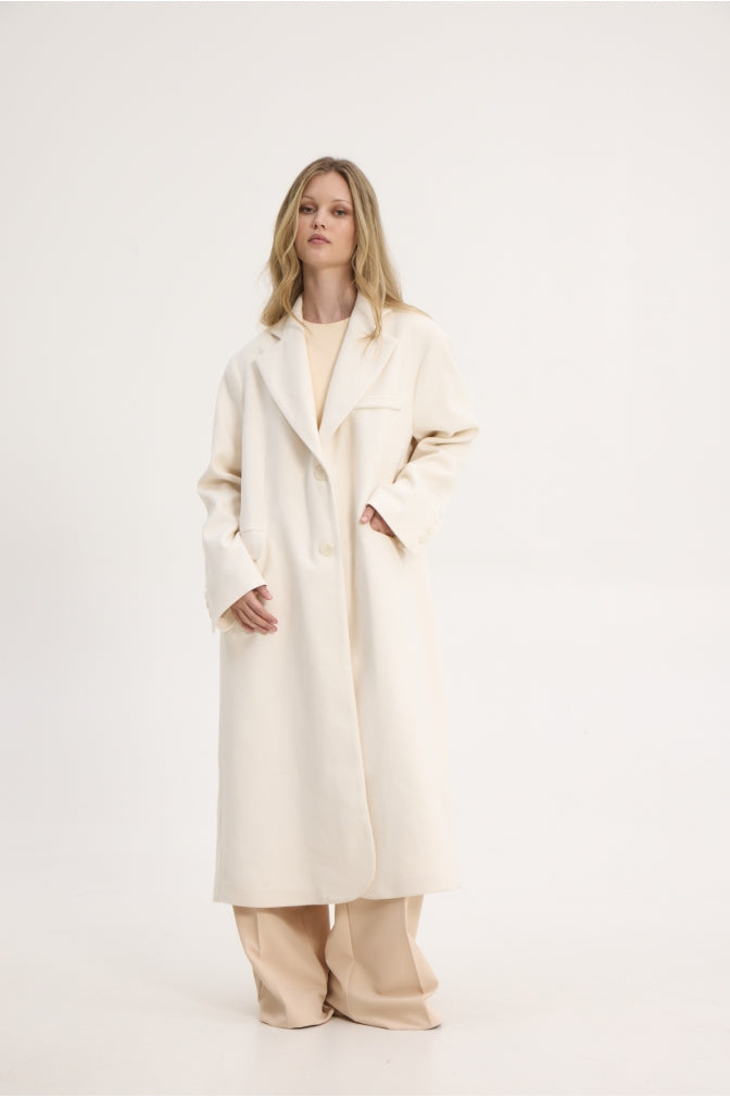 NORA COAT OFF WHITE