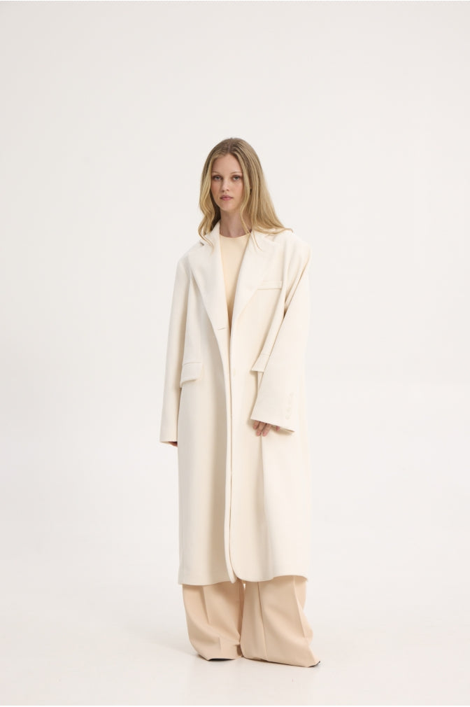 NORA COAT OFF WHITE