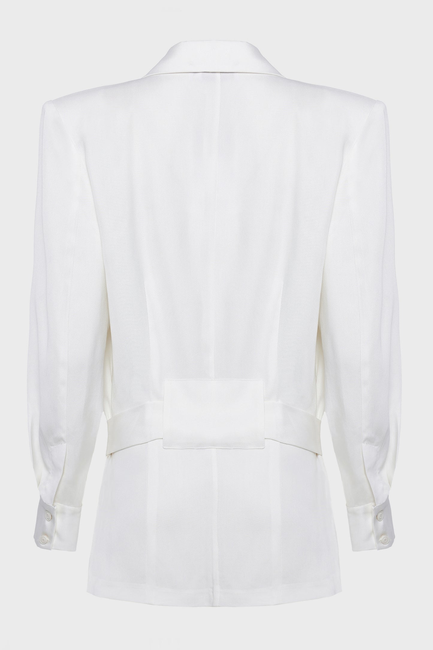 LETICIA BLAZER DRESS WHITE