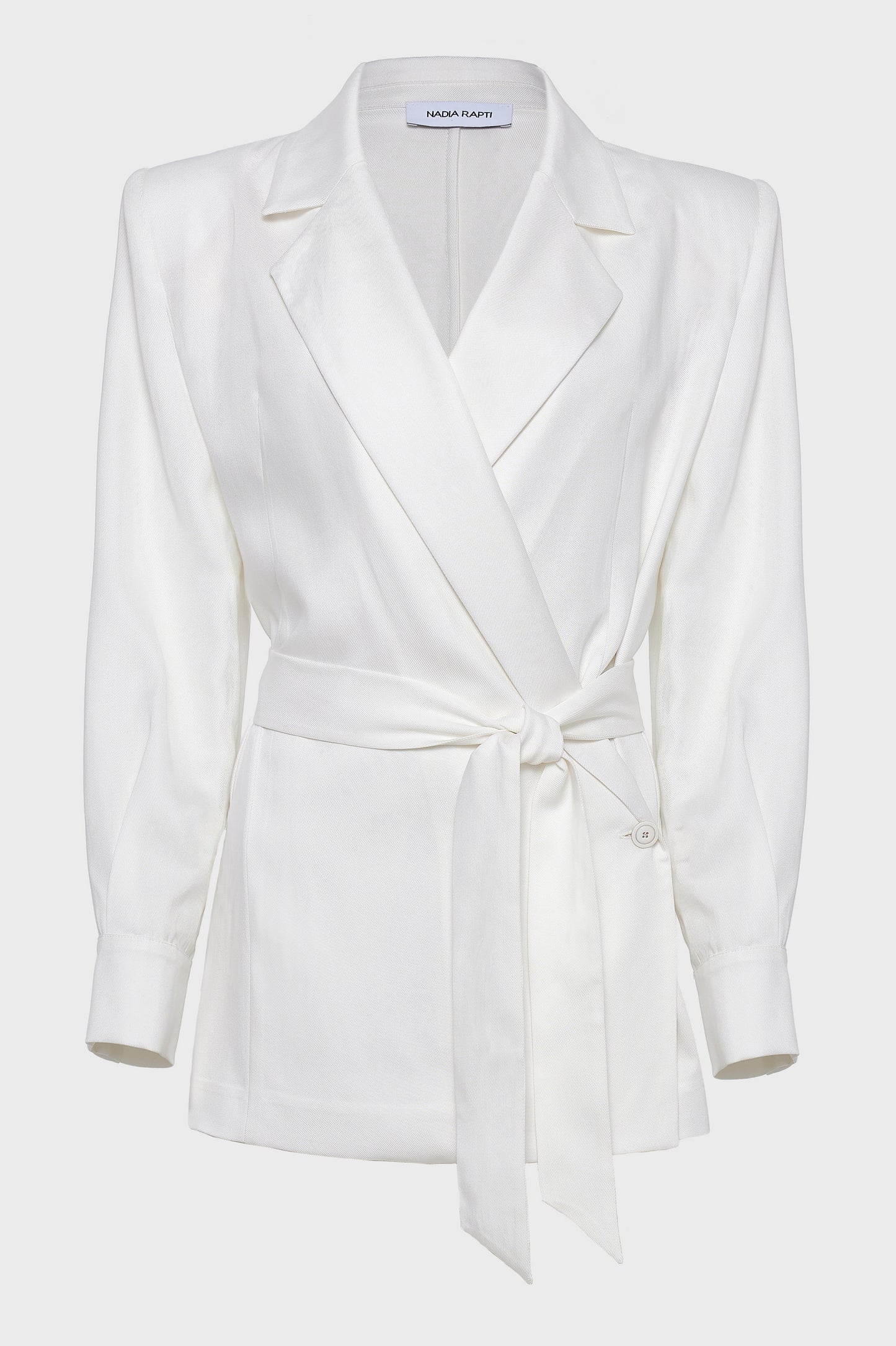LETICIA BLAZER DRESS WHITE