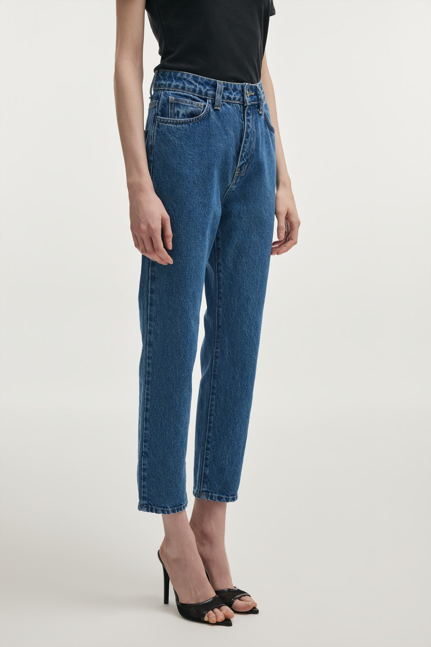 INDIGO DENIM TROUSERS