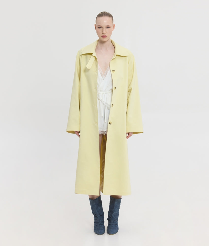 OPHELIA LONG TRENCH COAT