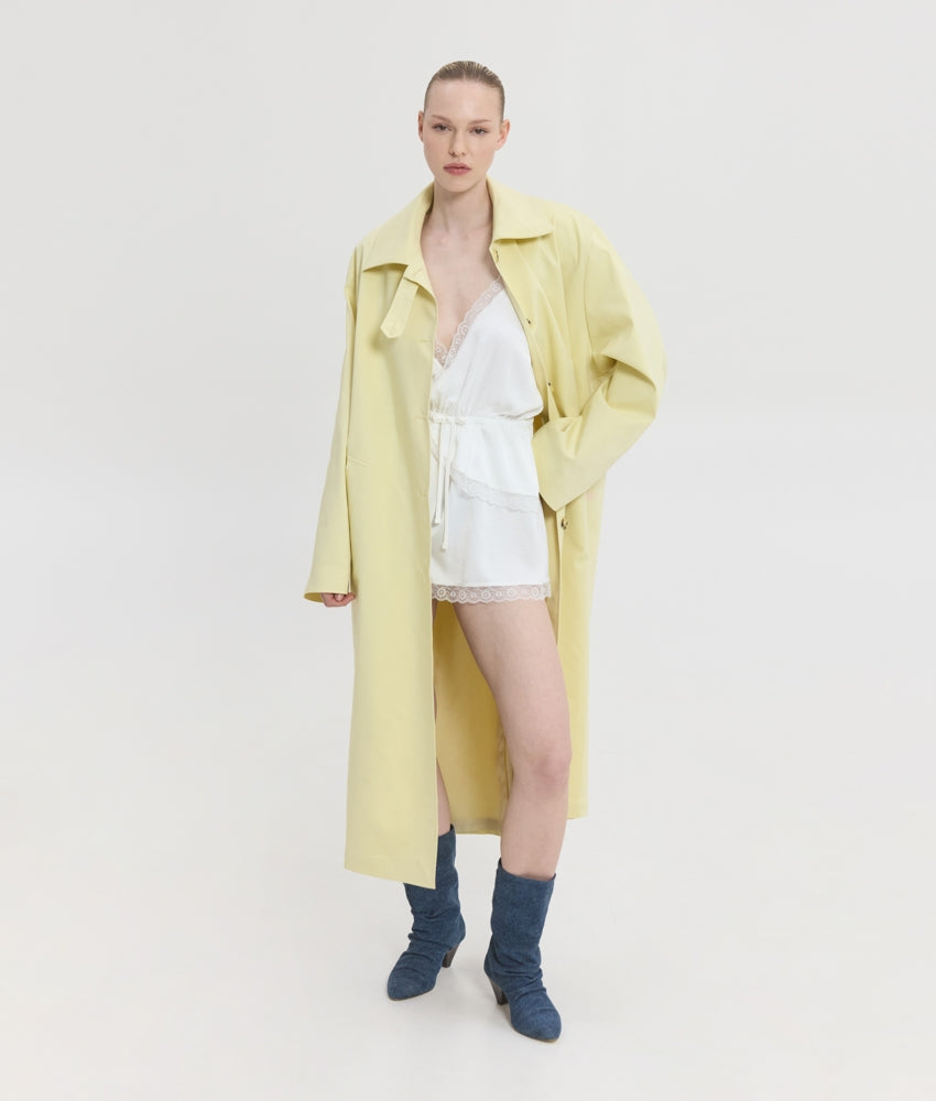 OPHELIA LONG TRENCH COAT