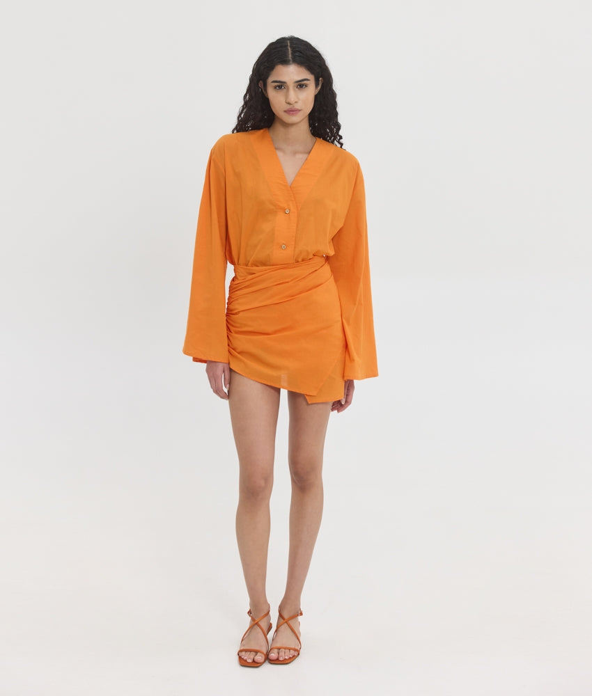 SOLENE DRESS PAPAYA