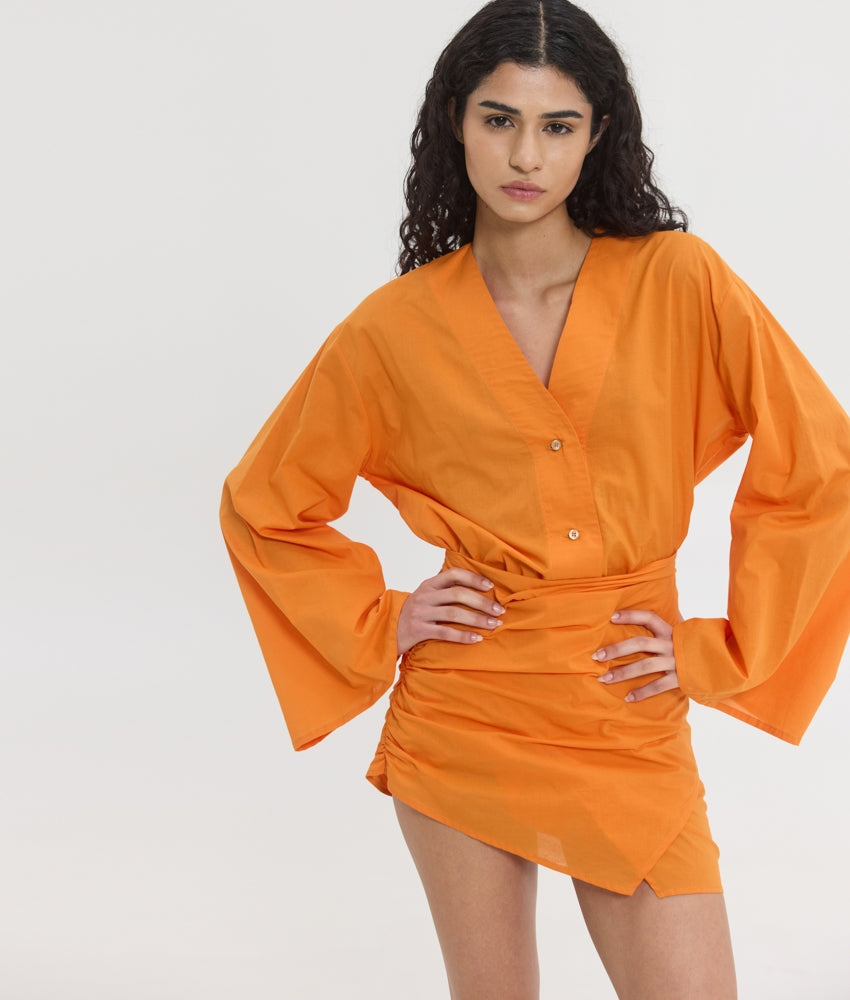 SOLENE DRESS PAPAYA