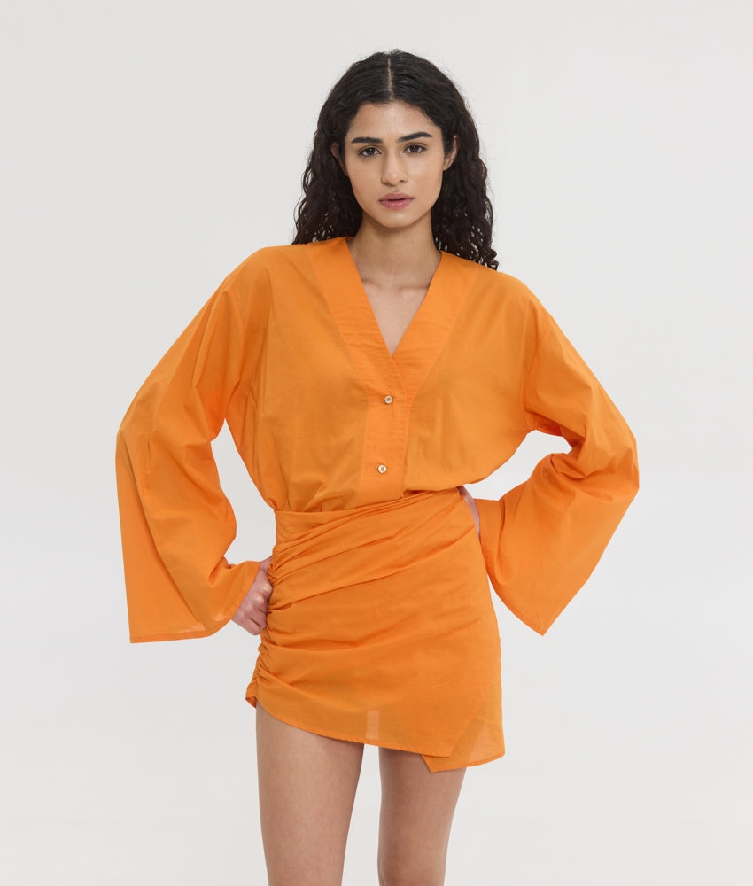 SOLENE DRESS PAPAYA