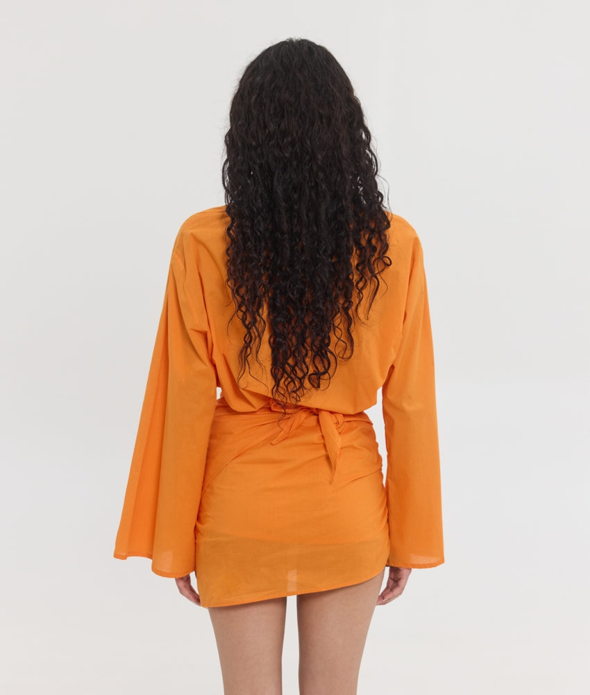 SOLENE DRESS PAPAYA