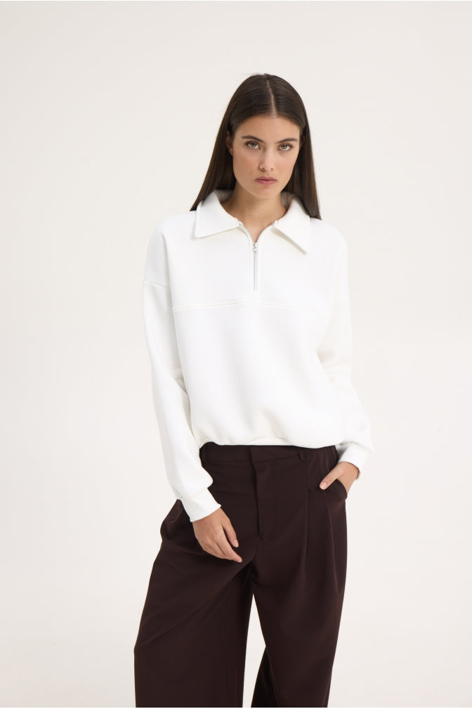 SUNSETGO SWEATSHIRT WHITE