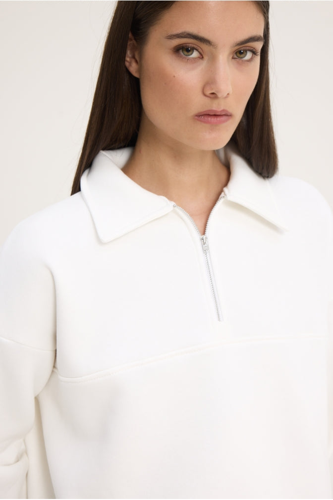 SUNSETGO SWEATSHIRT WHITE