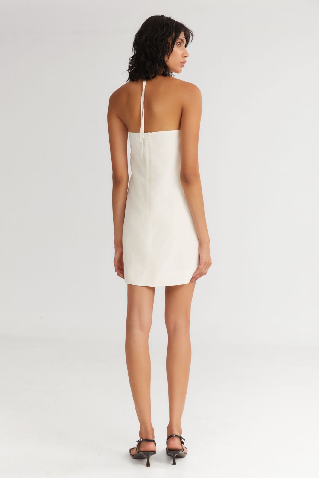 The Gelato Mini Dress Ecru