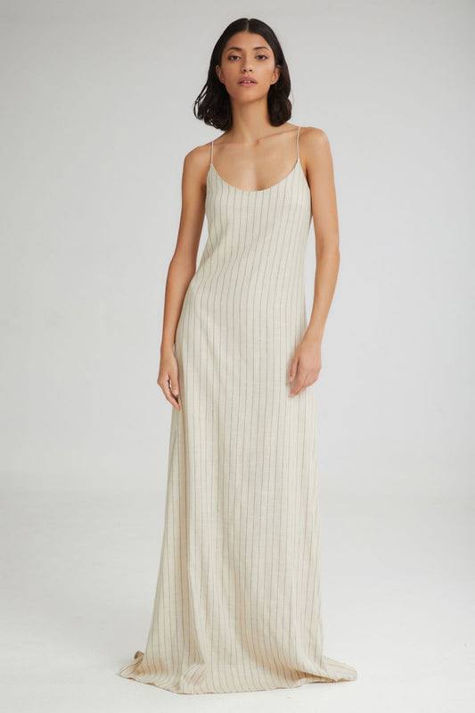 The Toppings Dress Beige