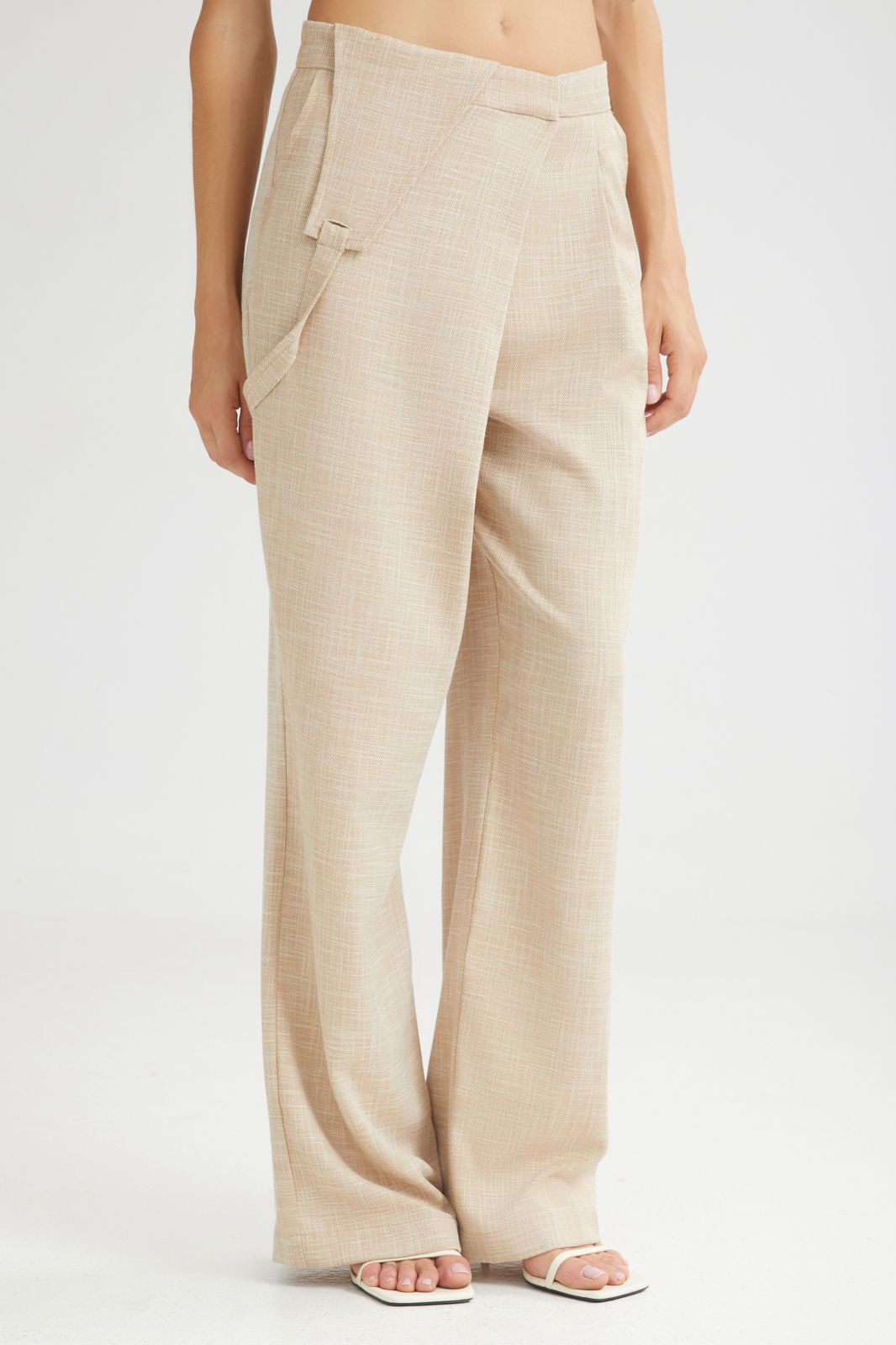 The waffle Cone Pants Beige