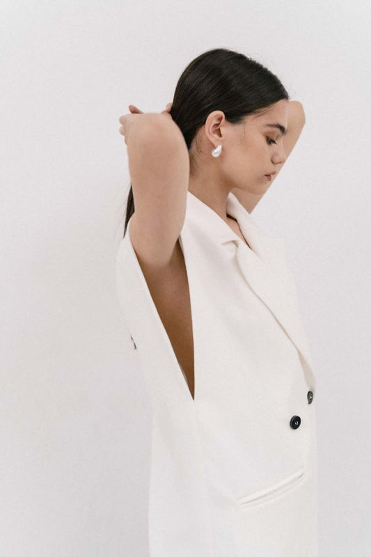 The Spice It Up Vest White