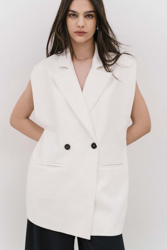 The Spice It Up Vest White