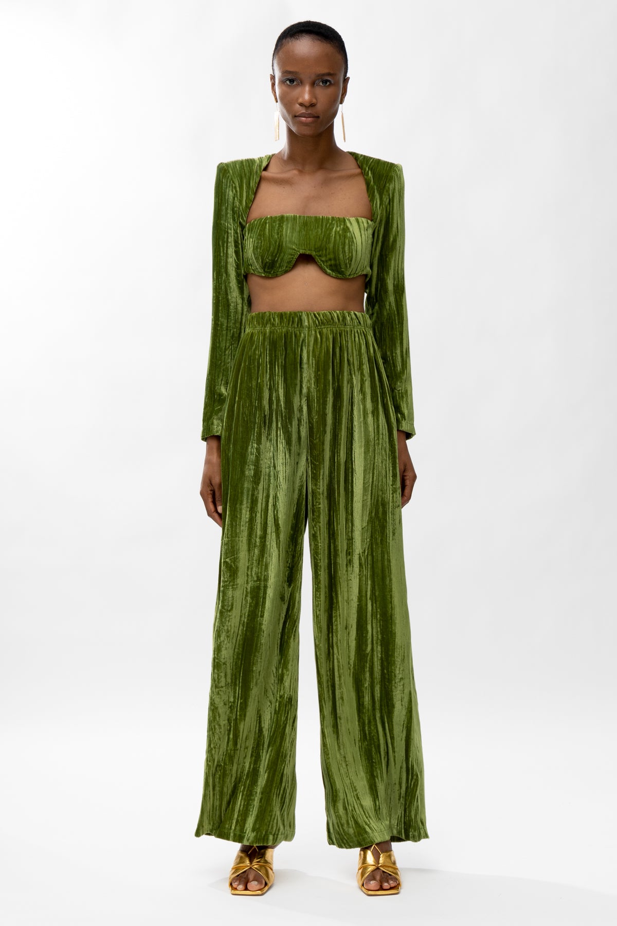 Lovita Green Bustier