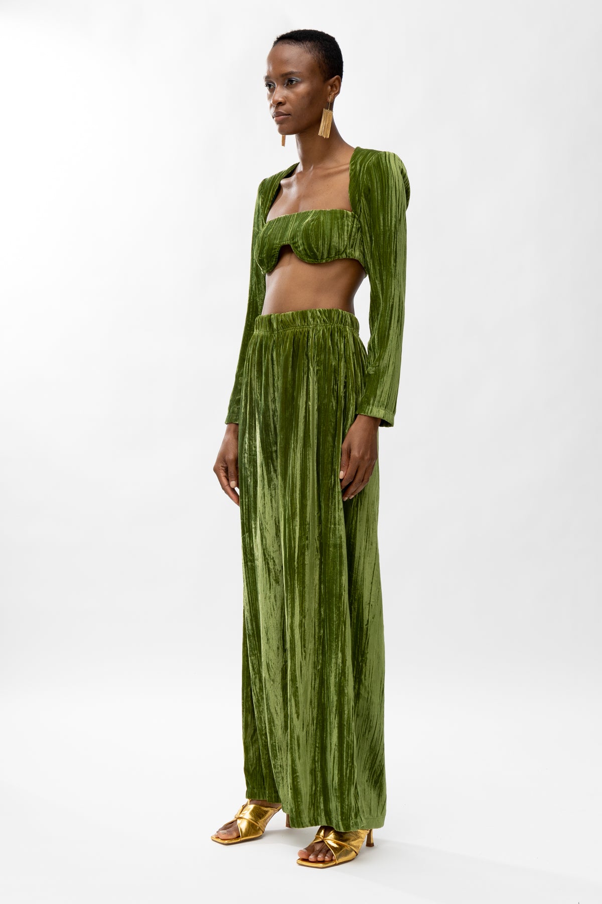 Lovita Green Bustier