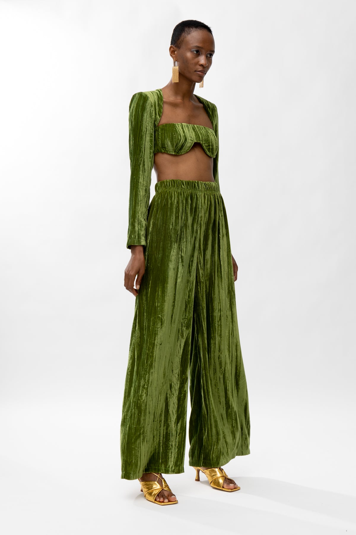 Lovita Green Bustier
