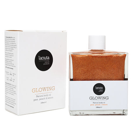 Glowing Body Oil | Ροδάκινο, Αχλάδι & Λεμόνι